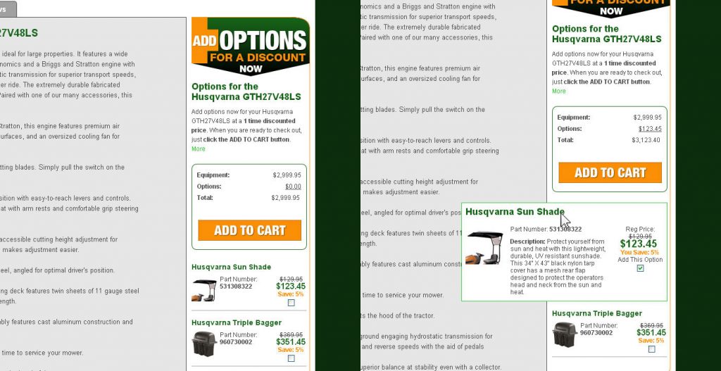 Mowers at Jacks and Snow Blowers at Jacks sites Dave Gottschall